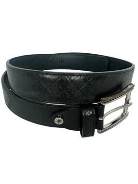 Stacy Adams Black Leather Belt 34